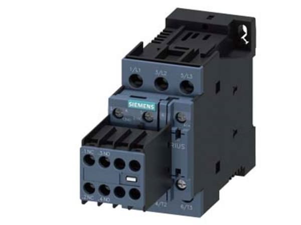 Kopplingskontakt 3RT 17A 7,5kW 3P 24VDC 2NO/2NC