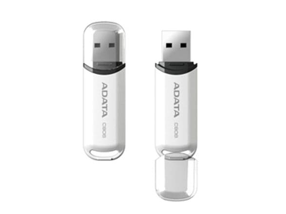 ADATA Classic Series C906 - USB flash-enhet - 32 GB - USB 2.0 - vit