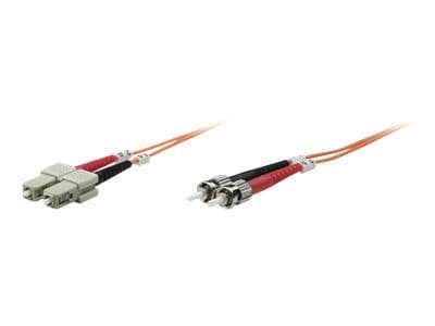 Intellinet LWL Anschlusskabel ST/SC 5m Multimode OM1 orange