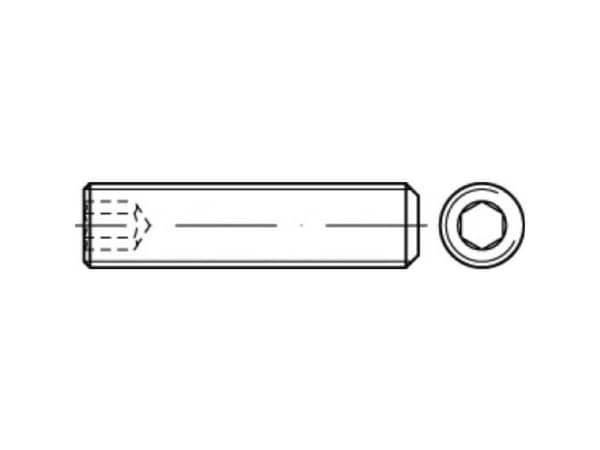 TOOLCRAFT gjengekran M3 12 mm, 200 stk