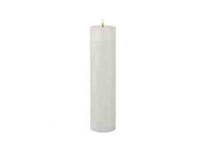 Sirius Sille Uppladdningsbar, Ø7,5xH30cm, vit
