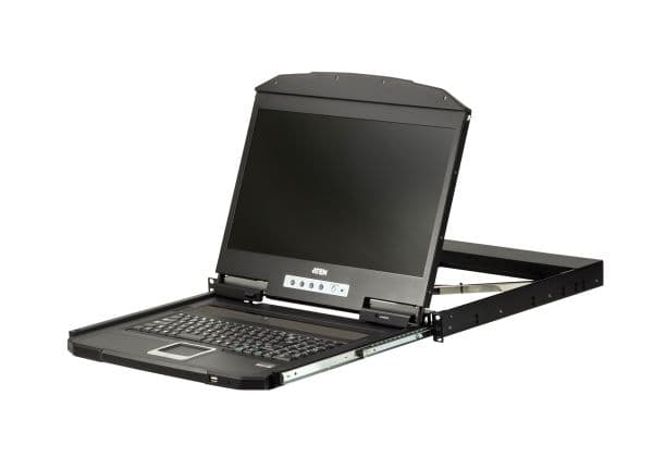 1U Short Depth USB HDMI Single Rail full