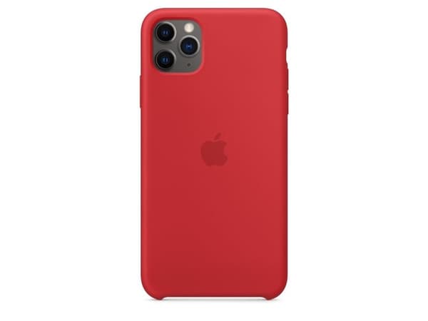 Apple - (PRODUCT) RED - bakdeksel til mobiltelefon - silikon - rød - for iPhone 11 Pro Max