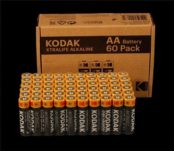 Kodak XTRALIFE AA-alkaliparisto (60 kpl)