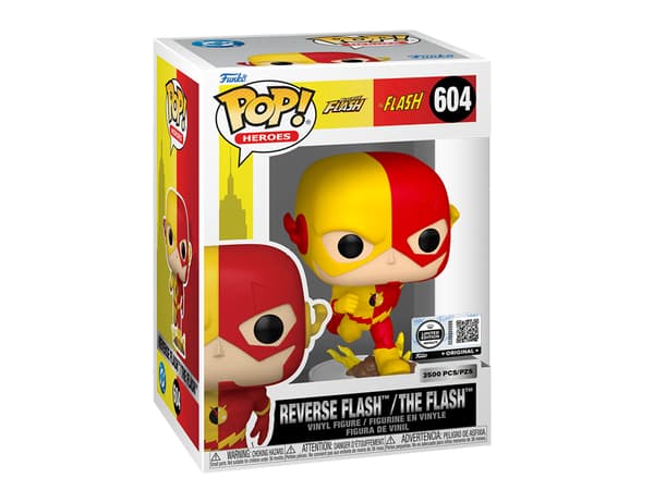 Funko Pop vinylfigur Exclusive Royalty DC Flash Split