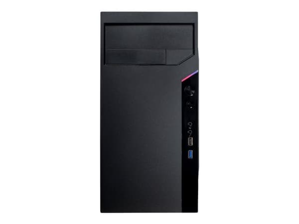 Inter-Tech IT-6505 Reto - Microtower - micro ATX - ingen strömförsörjning (ATX) - USB/ljud