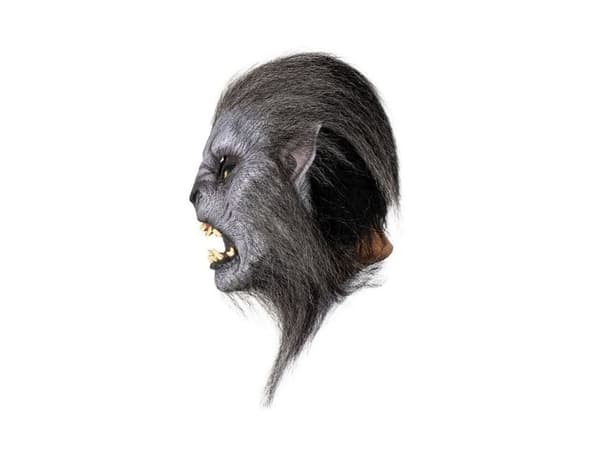Grey Wolfman maske