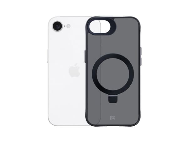 3MK Smoke Case Mag&Stand för Apple iPhone 16E