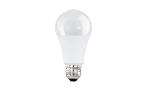 EGLO E27 LED A60 opal standardpære varm hvit med integrert sensor (bevegelse + dags-/nattesensor)
