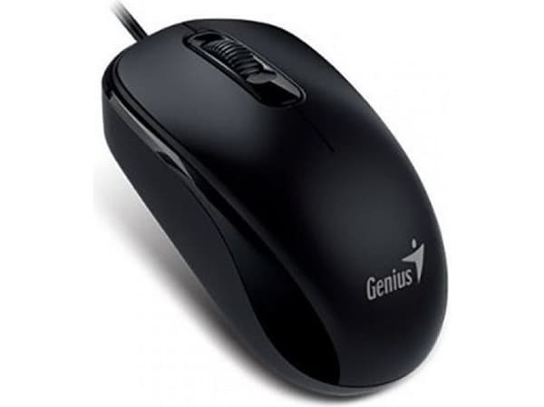 Genius DX-110, molemminpuolinen, Optisk, PS/2, 1000 dpi, Lajittelu