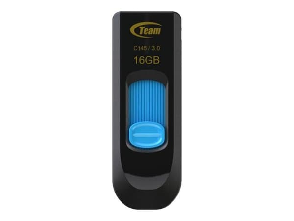 Team USB Disk C145 - USB flash-enhet - 16 GB - USB 3.0 - blå