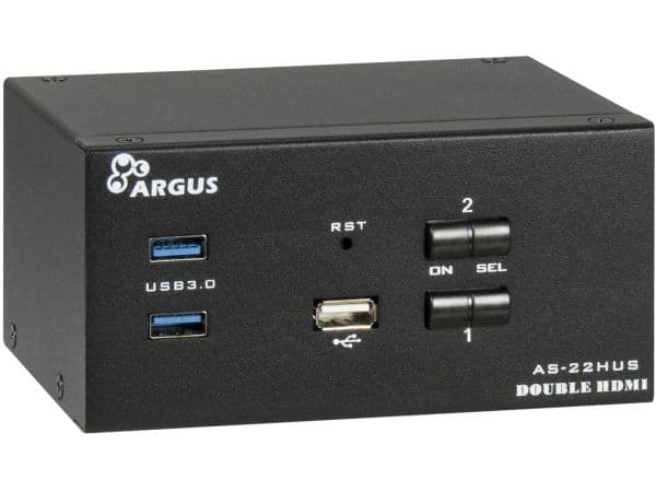 Eaton Inter-Tech IPC KVM-switch AC-22HUS HDMI, 4K@60Hz