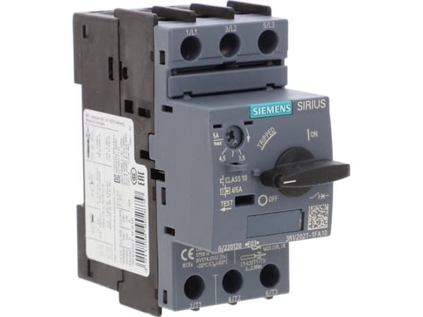 Siemens 3RV2021-1FA10, Multifärg, 357 g