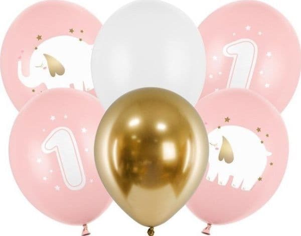 Ballonbuket pige 1 år
