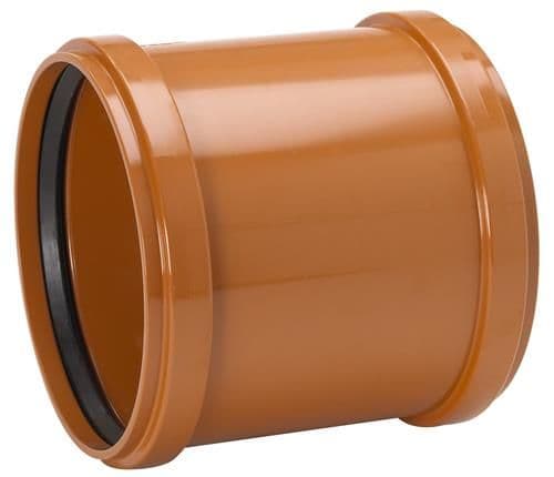 Uponor 250 mm PVC-kloakdobbeltmuffe