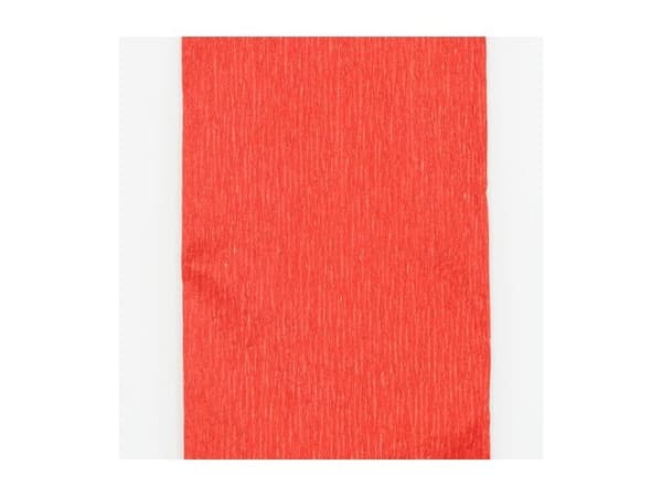Crepe-papper, röd metallic