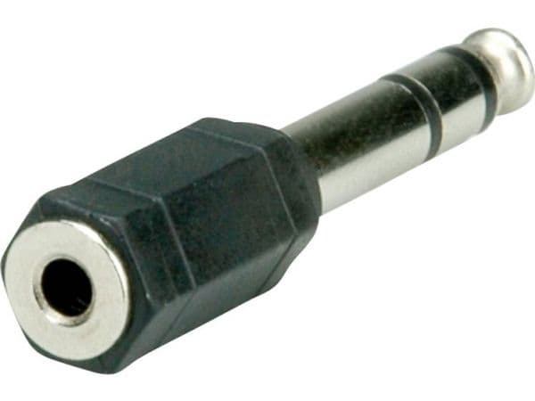 ROLINE 11.09.4444, 6.35mm, 3.5mm, Sort
