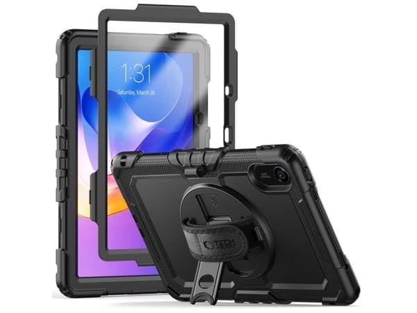 4kom.pl TECH-PROTECT SOLID etui til nettbrett – Xiaomi Redmi Pad 2 11.0 (svart)