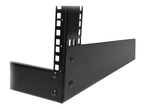 StarTech.com 12U Open Frame Network Rack - 19" 2 Post Free Standing Desktop Rack for Computer, AV, Media, IT, Data &amp; Server Room Equipment (RK1...