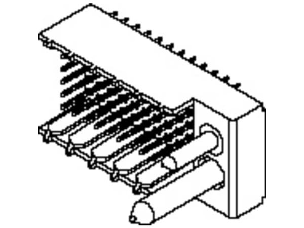Molex Pin kotelo PCB 736440205 1 kpl