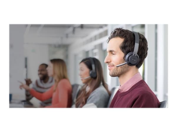 Logitech UC Zone Wireless - Headset - på örat - Bluetooth - trådlös - aktiv brusradering