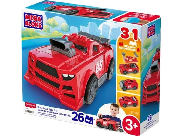 MEGA Bloks Build & Go Race Car