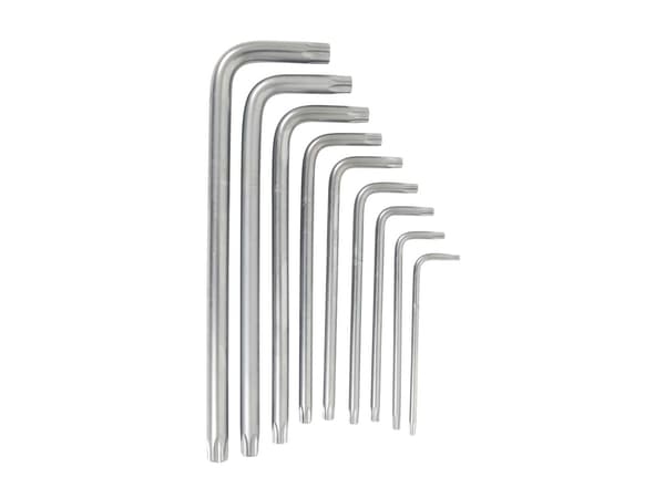 Boxer® TORX nøglesæt 9 dele krom-vanadium