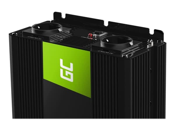 Green Cell - DC til AC invertteri - DC 12 V - 2000 Watt - output-stikforbindelser: 2 - lajittelu