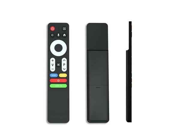 Thomson Simple Remote, TV, Bluetooth, Tryckknappar, Svart, Multifärg