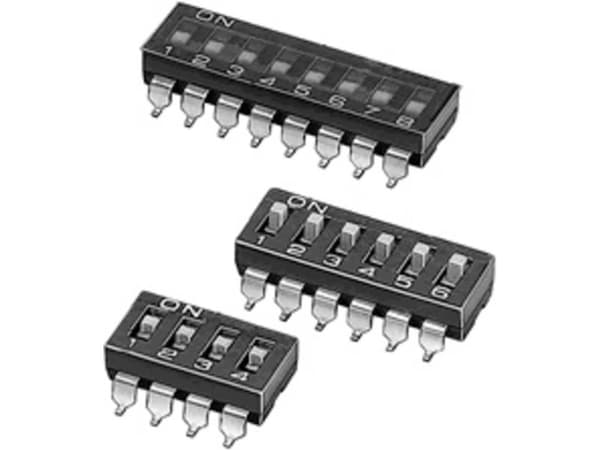 Omron DIP-switch Poltal 7 SMD 1 st Väska