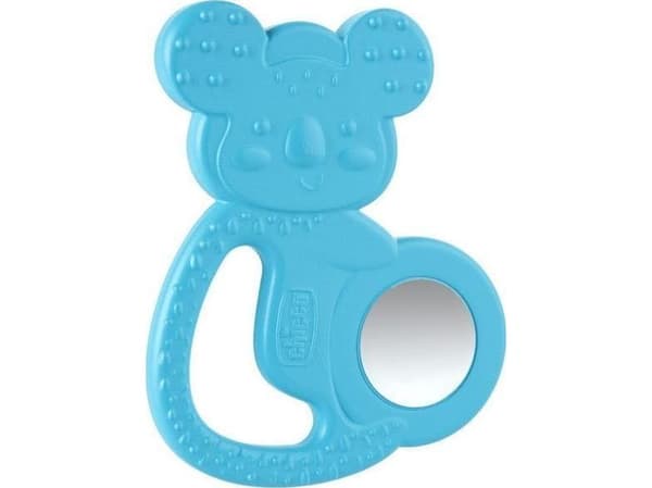 CHICCO-281502 i rostfritt stål KOALA 4M+ bitring