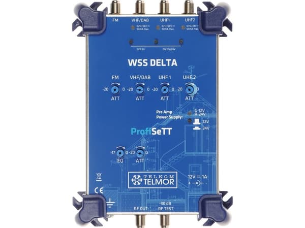 Telmor MULTI-BAND FORSTERKER WSS-DELTA ProfiSETT TELMOR