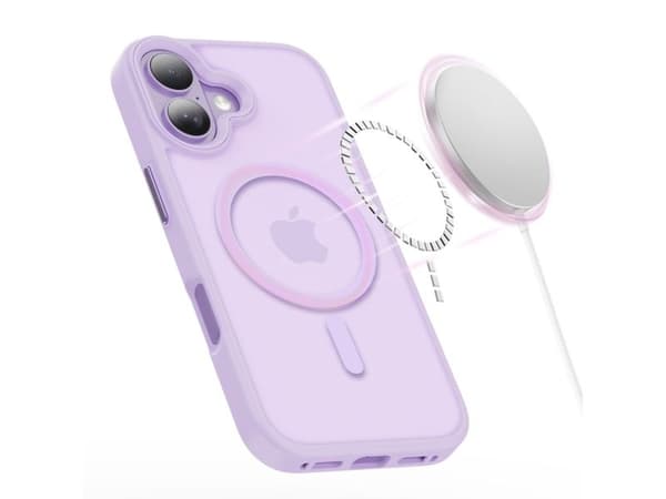 Tech-Protect MagMat MagSafe-deksel til iPhone 17 - lilla