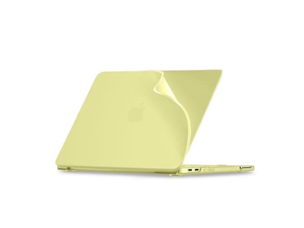 Tech-Protect softshell-etuiet MacBook NEO 13 2026 matt citrus