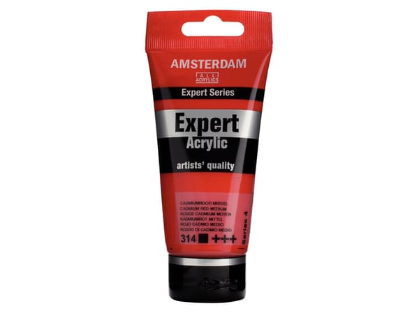 Amsterdam Expert Series akrylrör, Cadmium Red Medium, 314