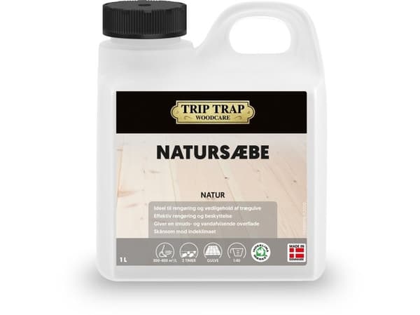 Natursæbe, hvid