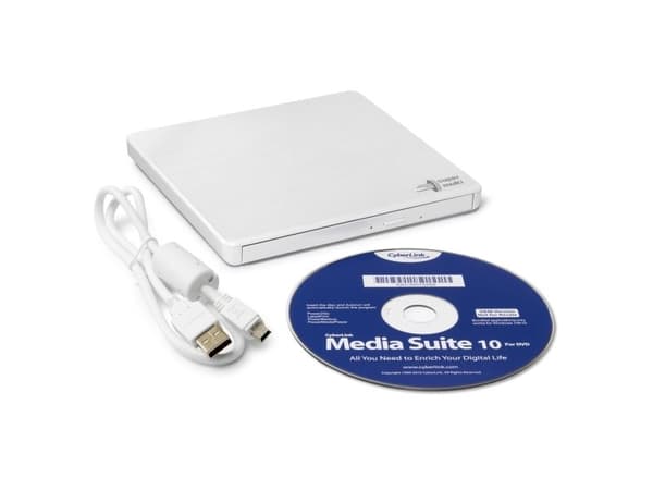 Hitachi-LG Data Storage GP60NW60 - Diskenhet - DVD±RW (±R DL) / DVD-RAM - 8x - USB 2.0 - extern