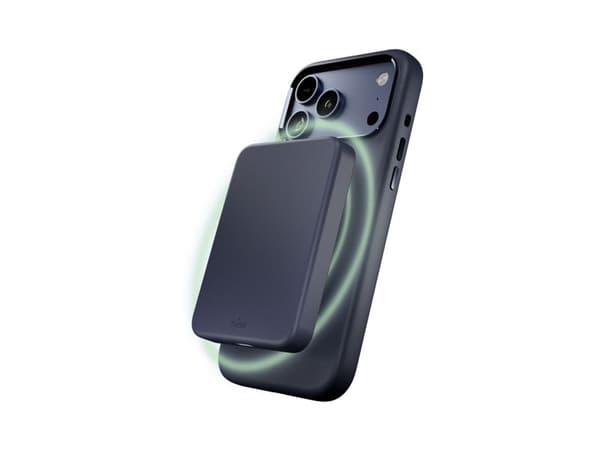 PURO ICON MAG PRO, Mobilskal, Apple, iPhone 17 Pro, 16 cm (6.3"), Mörkblå
