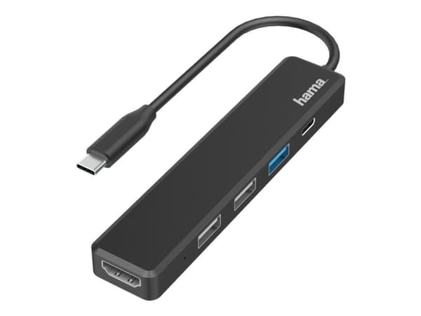 Hama - Dokkingstasjon - USB-C 3.2 Gen 1 - HDMI