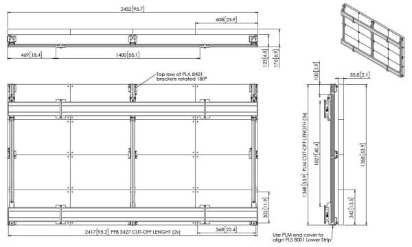 INT 8001 DVLED PHILIPS 6/9000 SERIES 4x4