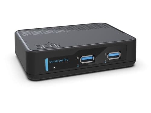 SEH utnserver Pro - Enhetsserver - 2 porter - GigE, USB 3.2 Gen 1