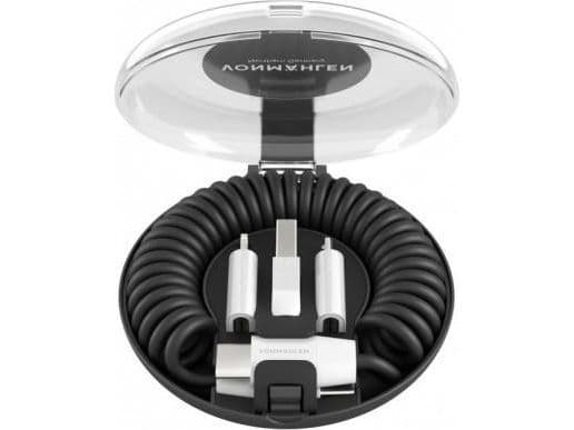 Vonmählen allroundo c, 0,75 m, USB C, USB C, USB 2.0, 480 Mbit/s, Sort