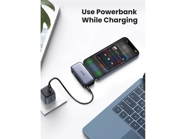 Ugreen 35338, 5000 mAh, Grå
