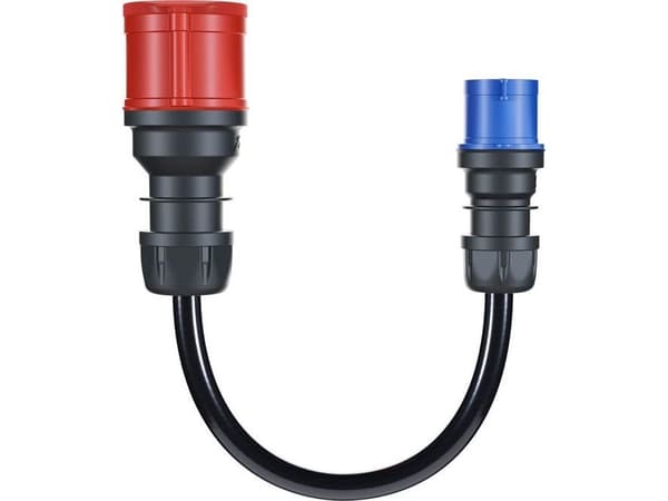 go-e Adapter Gemini flex 22kW auf 16A CEE blau