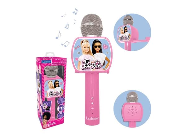 Lexibook Barbie MIC240BB - Bärbart karaoke - inget operativsystem