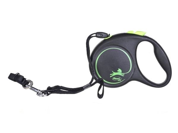 flexi Black Design S koppel 5 m, 12 kg, grönt