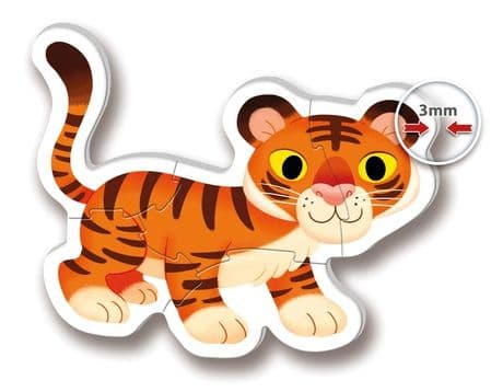 Clementoni My First Puzzles, 2 stykker, Dyr, 3 år