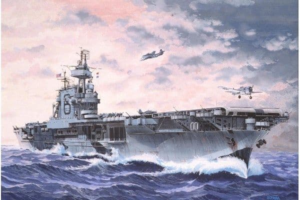 Modellsats USS Enterprise CV-6 1:1200