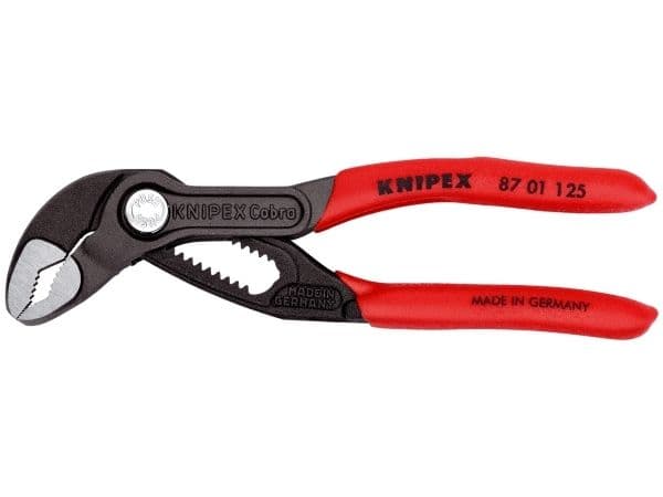 Knipex Cobra, Polygriptång, 3 cm, 2,7 cm, Stål, Plast, Röd