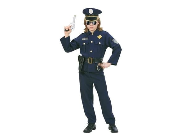 Poliskostym för pojkar
